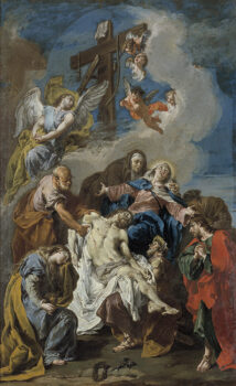 Giovan Battista Pittoni (1687-1767) La deposizione dalla Croce, 1735 ca., tela 